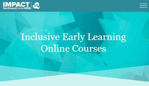 Inclusive Early Learning Online Courses