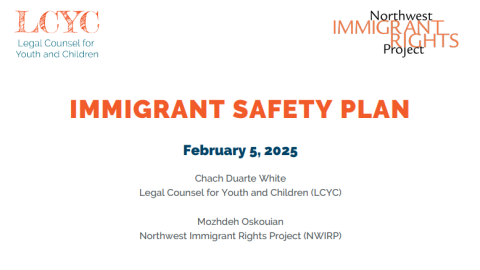 Immigrant Safety Plan