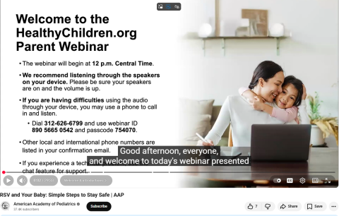 RSV Parent Webinar