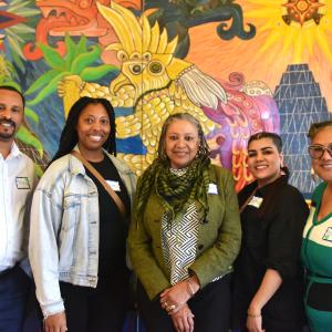 Group photo of graduates of the P-5 Cultivating Community-Based Facilitators program